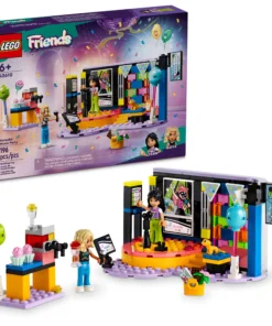 LEGO Friends 42610 Set de fiesta musical de karaoke con escenario giratorio