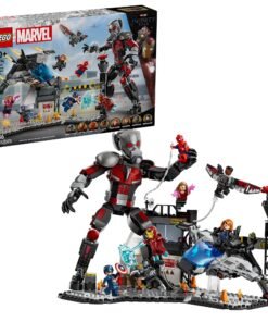 LEGO Marvel Capitán América: Batalla de Acción de la Guerra Civil, 76314, Edades 10+, 736 Piezas