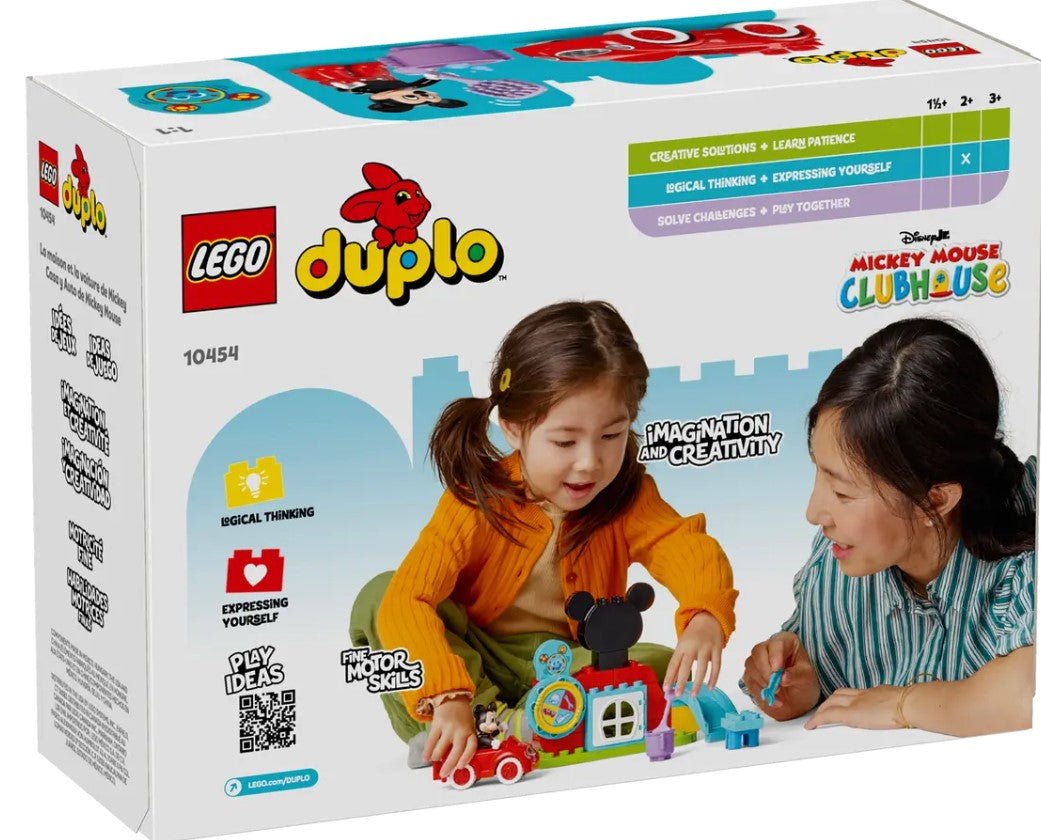 LEGO® DUPLO® Disney® Casa Club y Coche de Mickey Mouse – 10454 - Imagen 3
