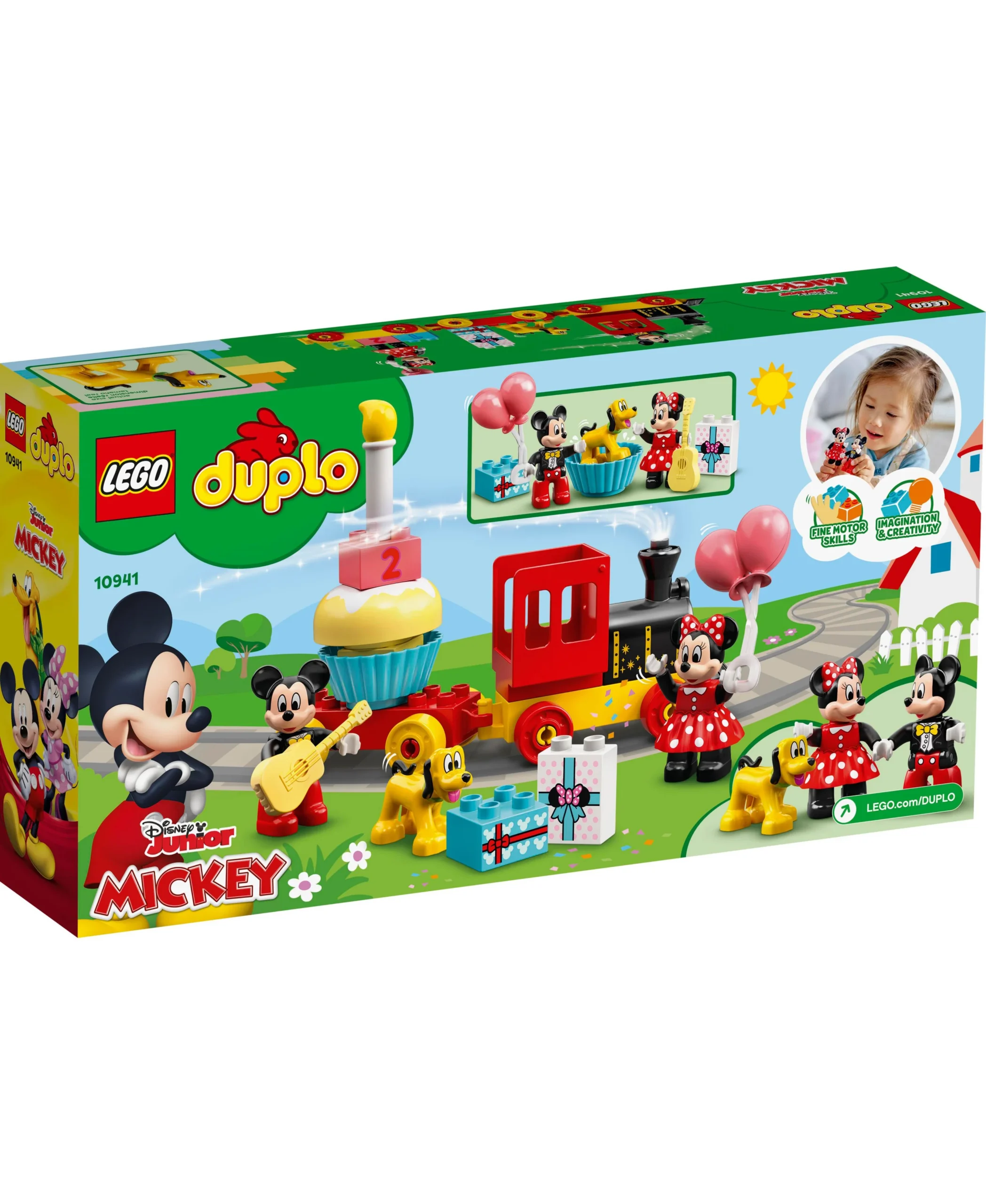 LEGO DUPLO Disney Mickey y Minnie Tren de Cumpleaños 10941 - Set de 22 piezas - Imagen 8