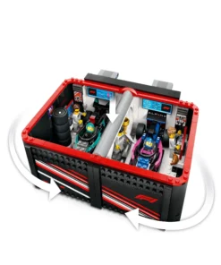 Alternative view of LEGO City F1 Garage Mercedes-AMG Alpine Cars Juego de construcción 60444 - 678 piezas