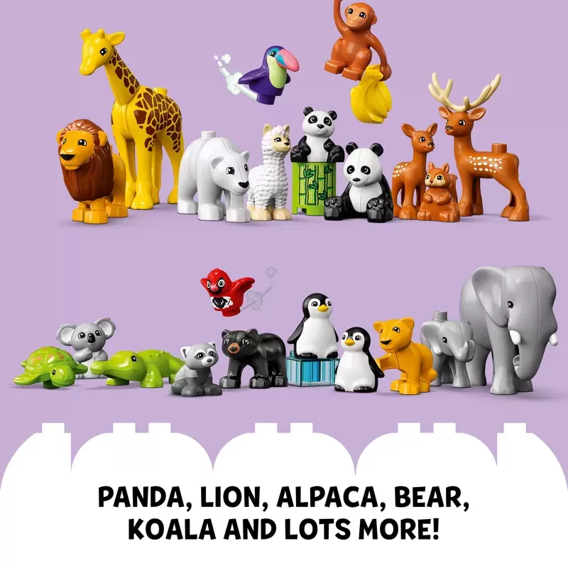 LEGO 10975 DUPLO ANIMALES SALVAJES DEL MUNDO - Imagen 12