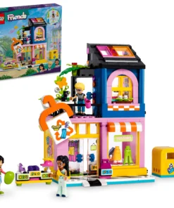 LEGO Friends Juego de construcción de tienda de moda vintage de 409 piezas - 42614