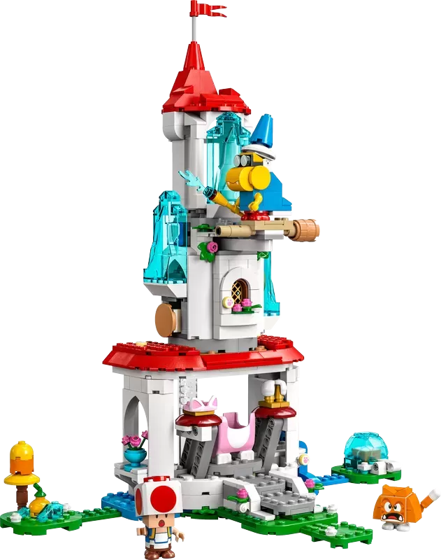 LEGO 71407 SUPER MARIO SET DE EXPANSIÓN CON TRAJE DE GATO PEACH Y TORRE CONGELADA - Imagen 3
