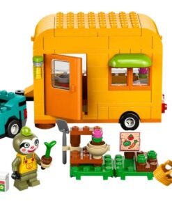 LEGO® Animal Crossing™ Caravana y tienda de jardín de Leif – 77054