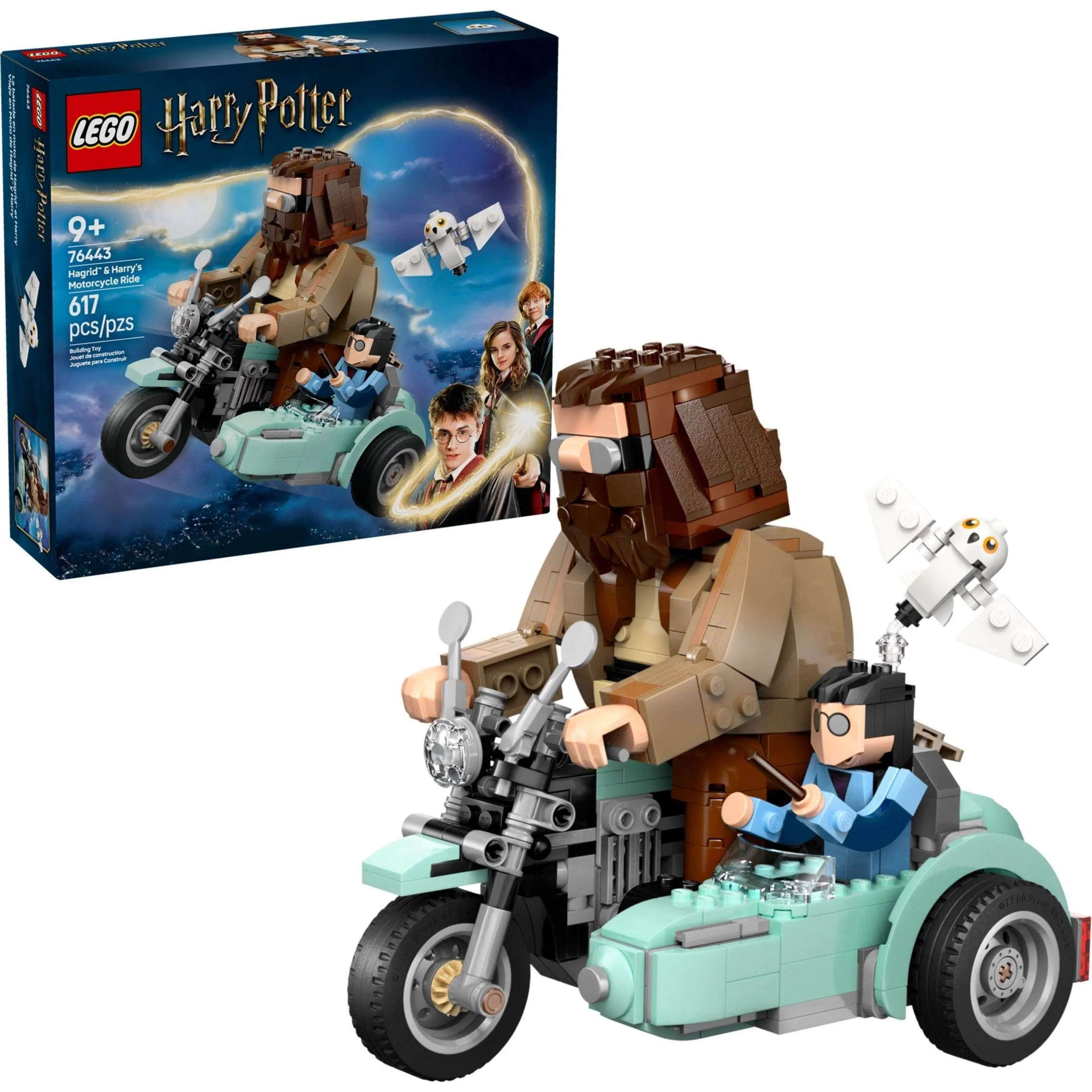 LEGO Harry Potter 76443 El Paseo en Moto de Hagrid y Harry