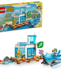 LEGO Animal Crossing Vuela con Dodo Airlines Aeropuerto Juguete 77051 - Aventura en una Isla Colorida
