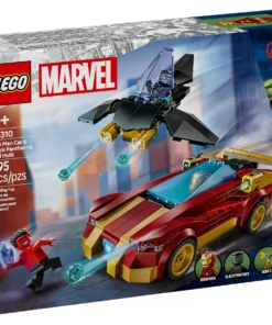Alternative view of LEGO Marvel Super Heroes Iron Man Car & Black Panther vs. Red Hulk Juego de 295 piezas
