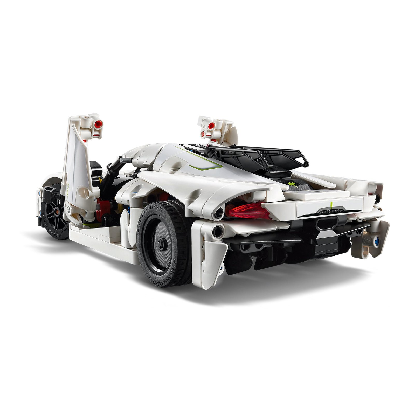 LEGO Technic Hipercoche Koenigsegg Jesko Absolut Blanco, 42184, Edades 10+, 801 Piezas - Imagen 5