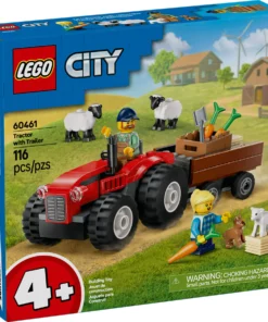 Alternative view of LEGO® City Juego de Tractor y Oveja de Aventura en la Granja 60461