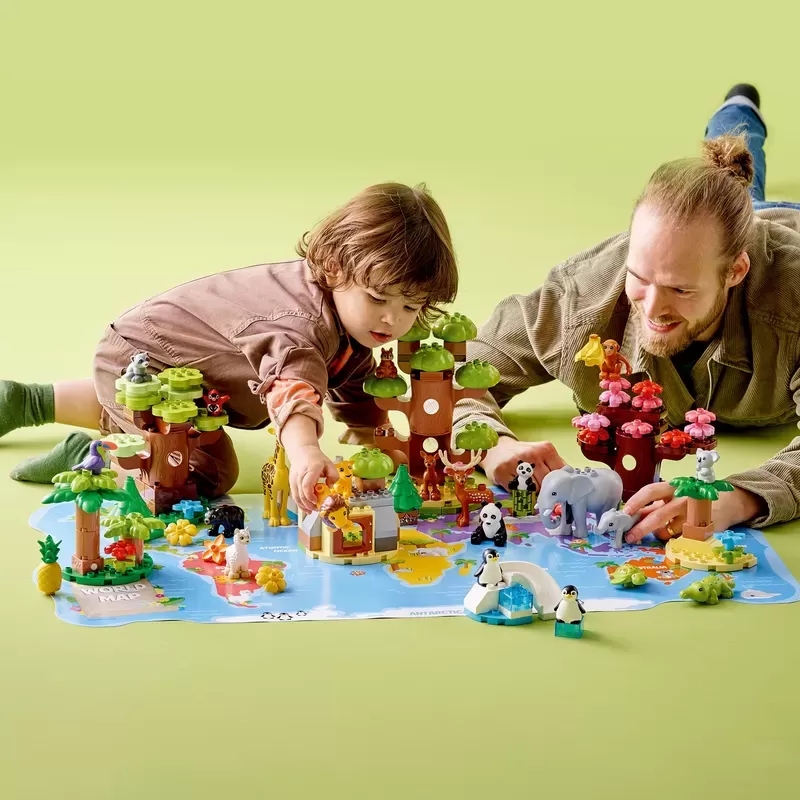 LEGO 10975 DUPLO ANIMALES SALVAJES DEL MUNDO - Imagen 5