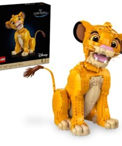LEGO Disney Joven Simba el Rey León, 43247, mayores de 18 años, 1445 piezas