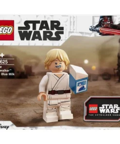 LEGO Star Wars 30625 Luke Skywalker con bolsa de plástico de leche azul