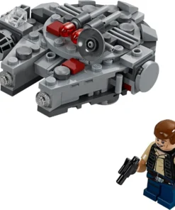 Alternative view of LEGO Star Wars 75030 Microfighter Halcón Milenario Serie 1