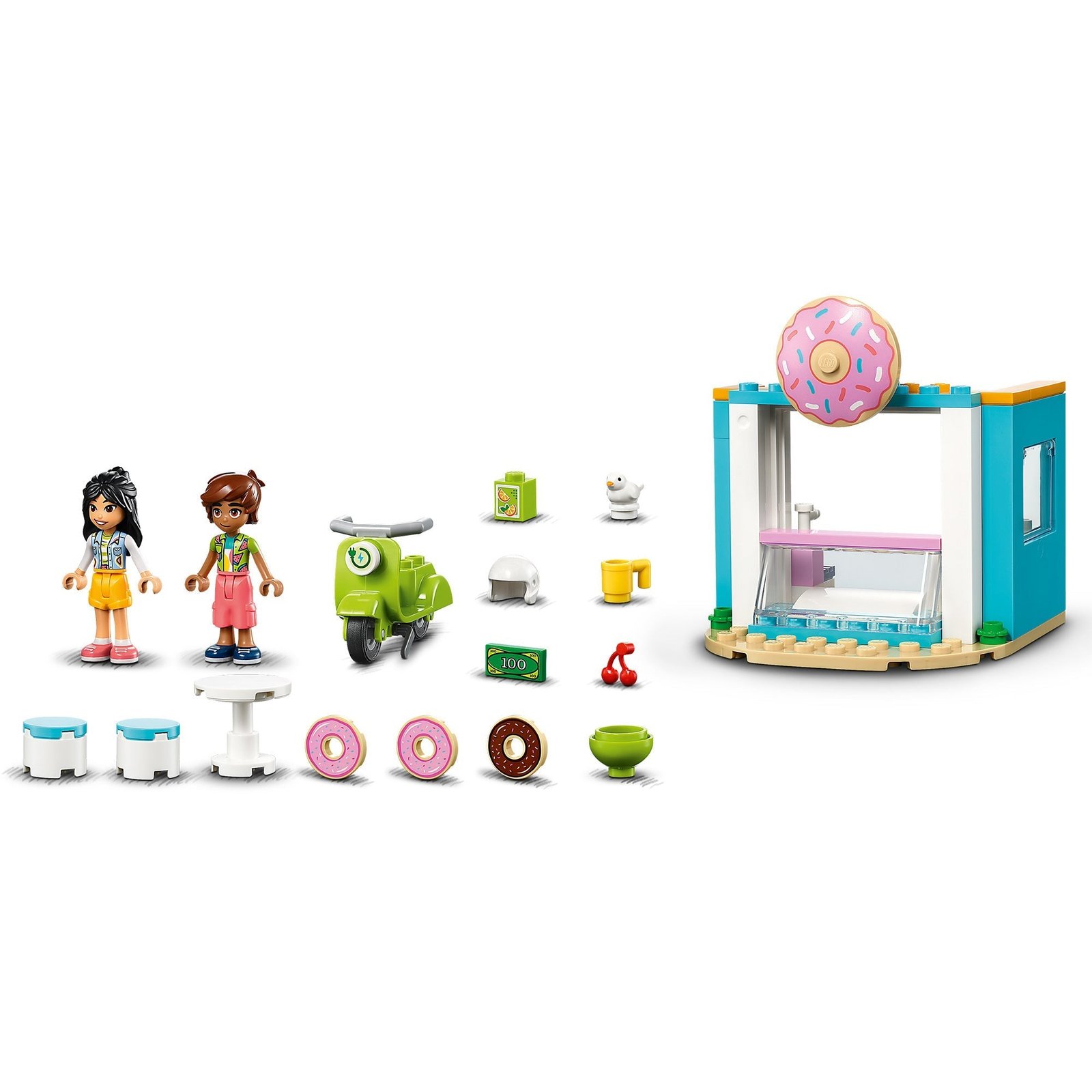 LEGO Friends Tienda de Donas, 41723, Edades 4+, 63 Piezas - Imagen 5