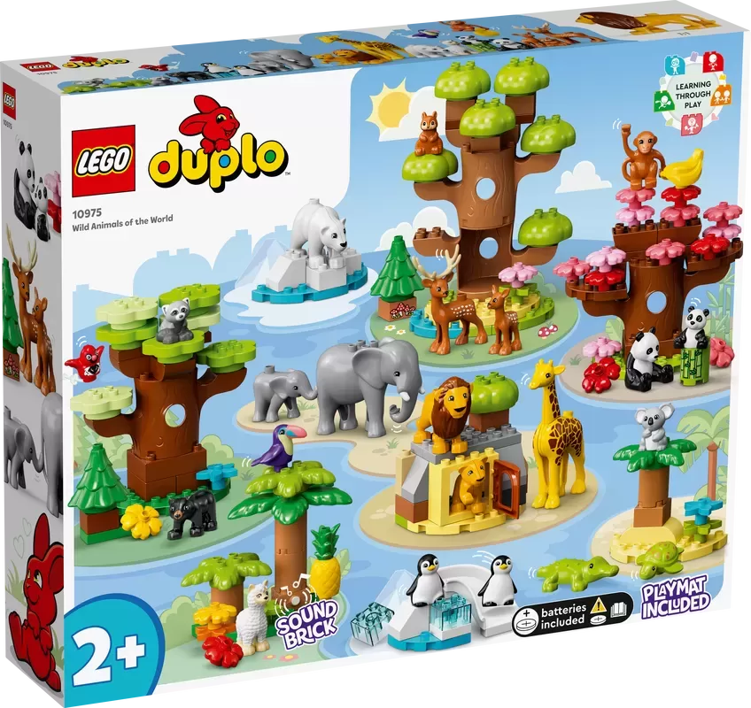 LEGO 10975 DUPLO ANIMALES SALVAJES DEL MUNDO - Imagen 3