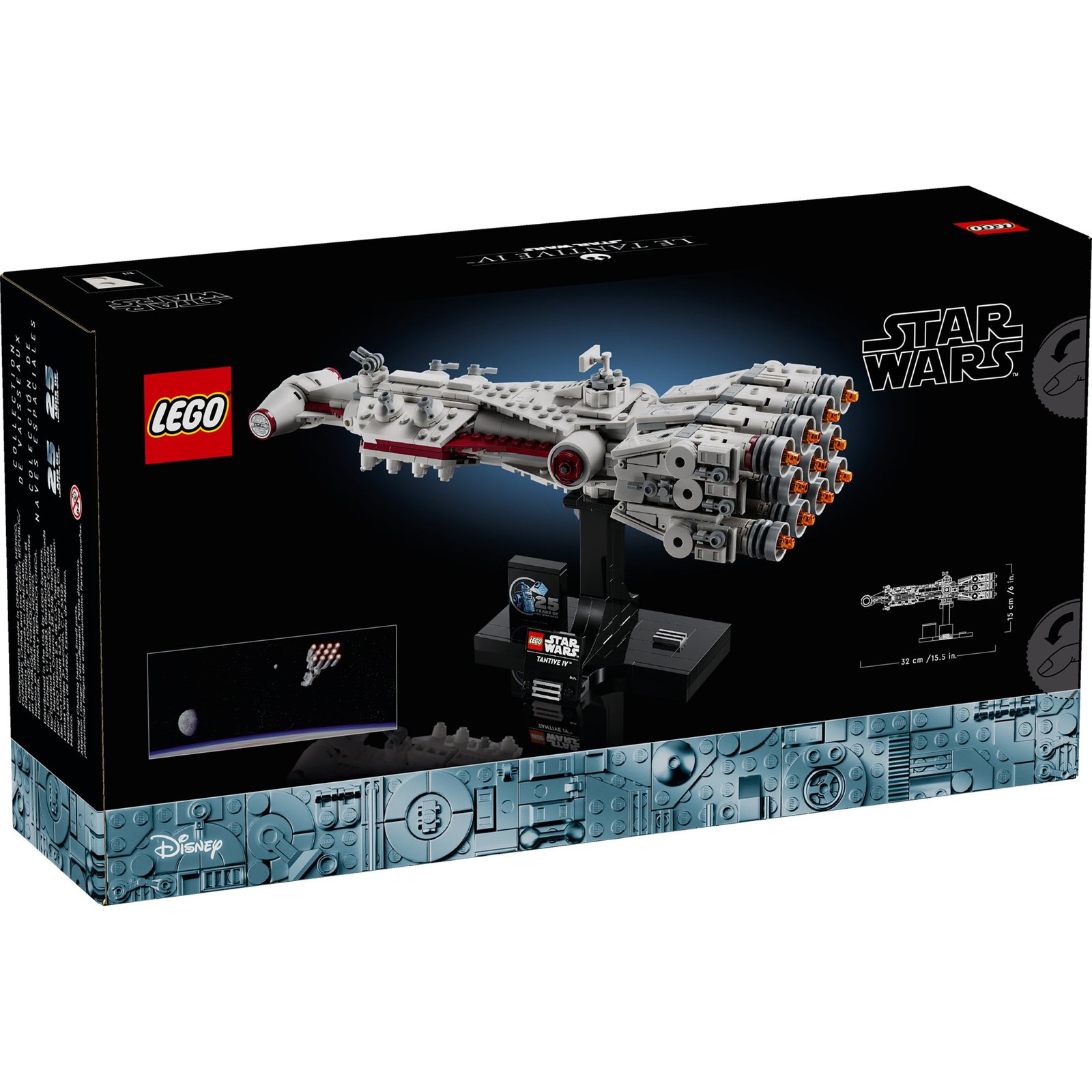 LEGO Star Wars Tantive IV, 75376, mayores de 18 años, 654 piezas - Imagen 3