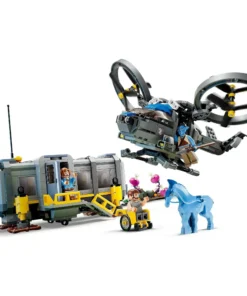 Alternative view of LEGO Avatar 75573 Montañas flotantes: Sitio 26 y RDA Samson
