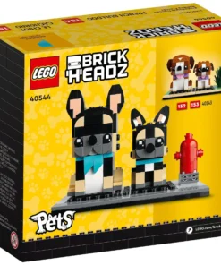 Alternative view of LEGO Brickheadz 40544 Bulldog Francés