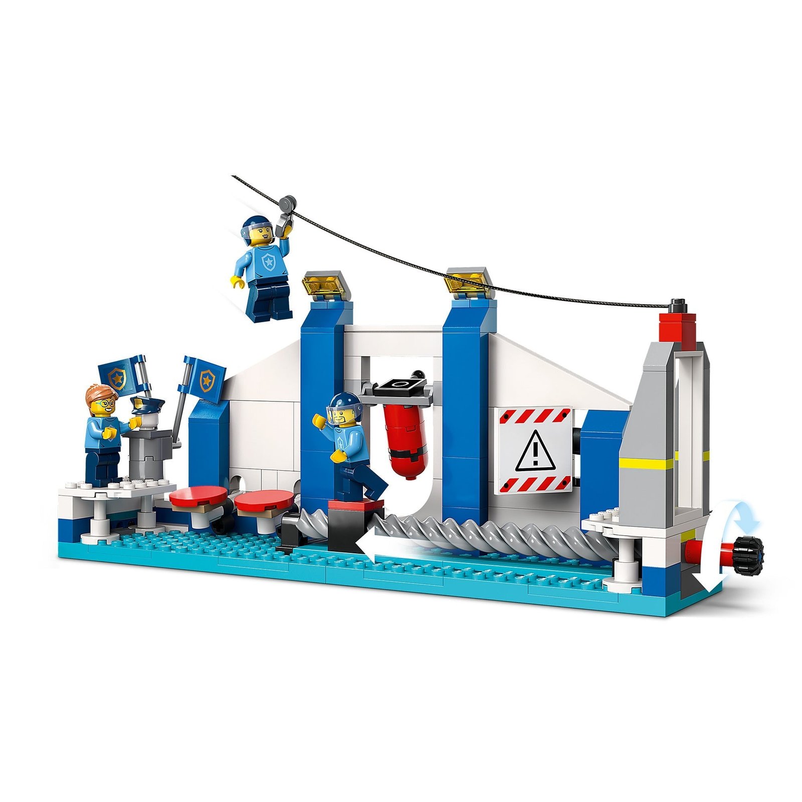 LEGO City Academia de Entrenamiento de Policía, 60372, Edades 6+, 823 Piezas - Imagen 7