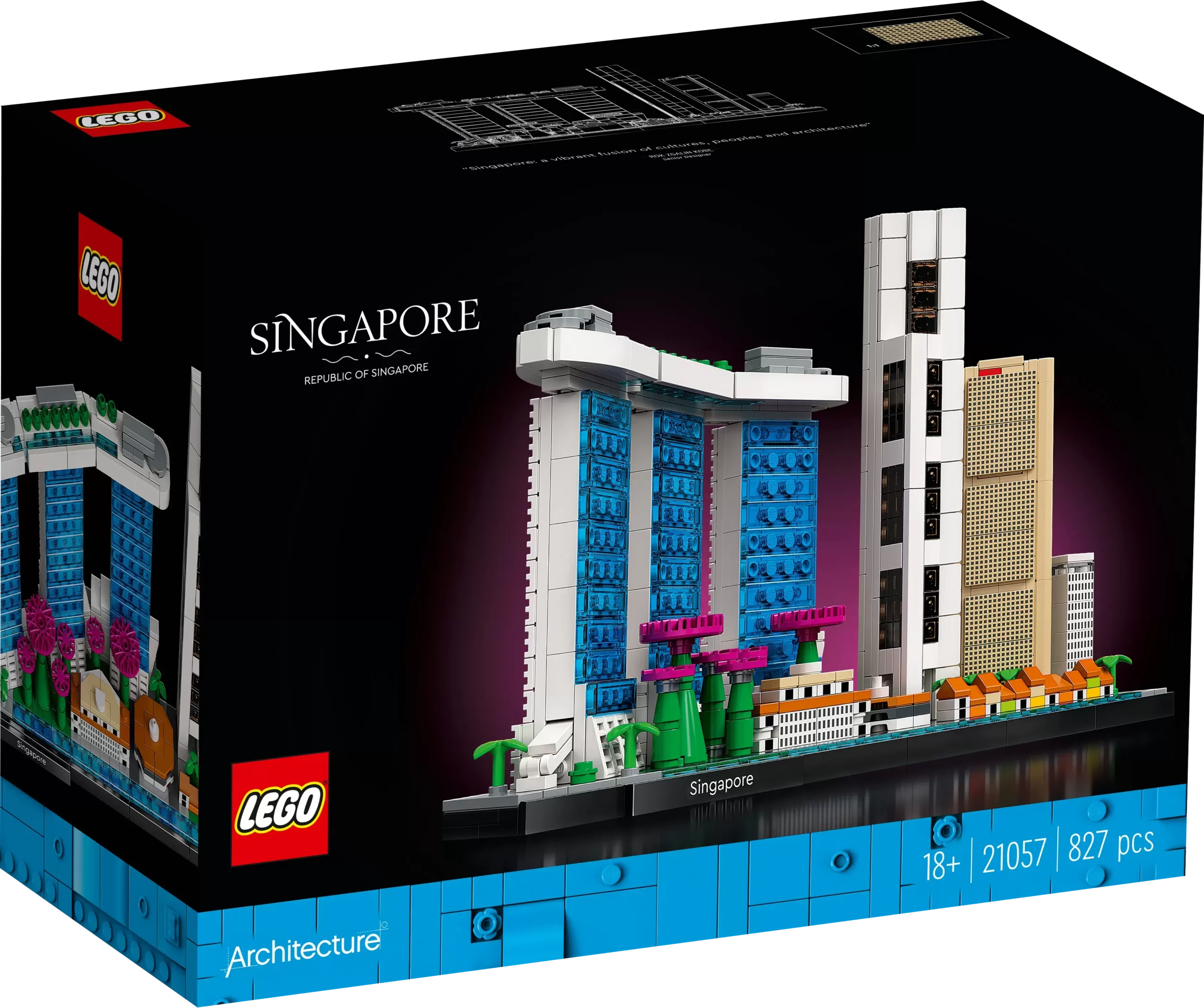 LEGO 21057 ARQUITECTURA SINGAPUR