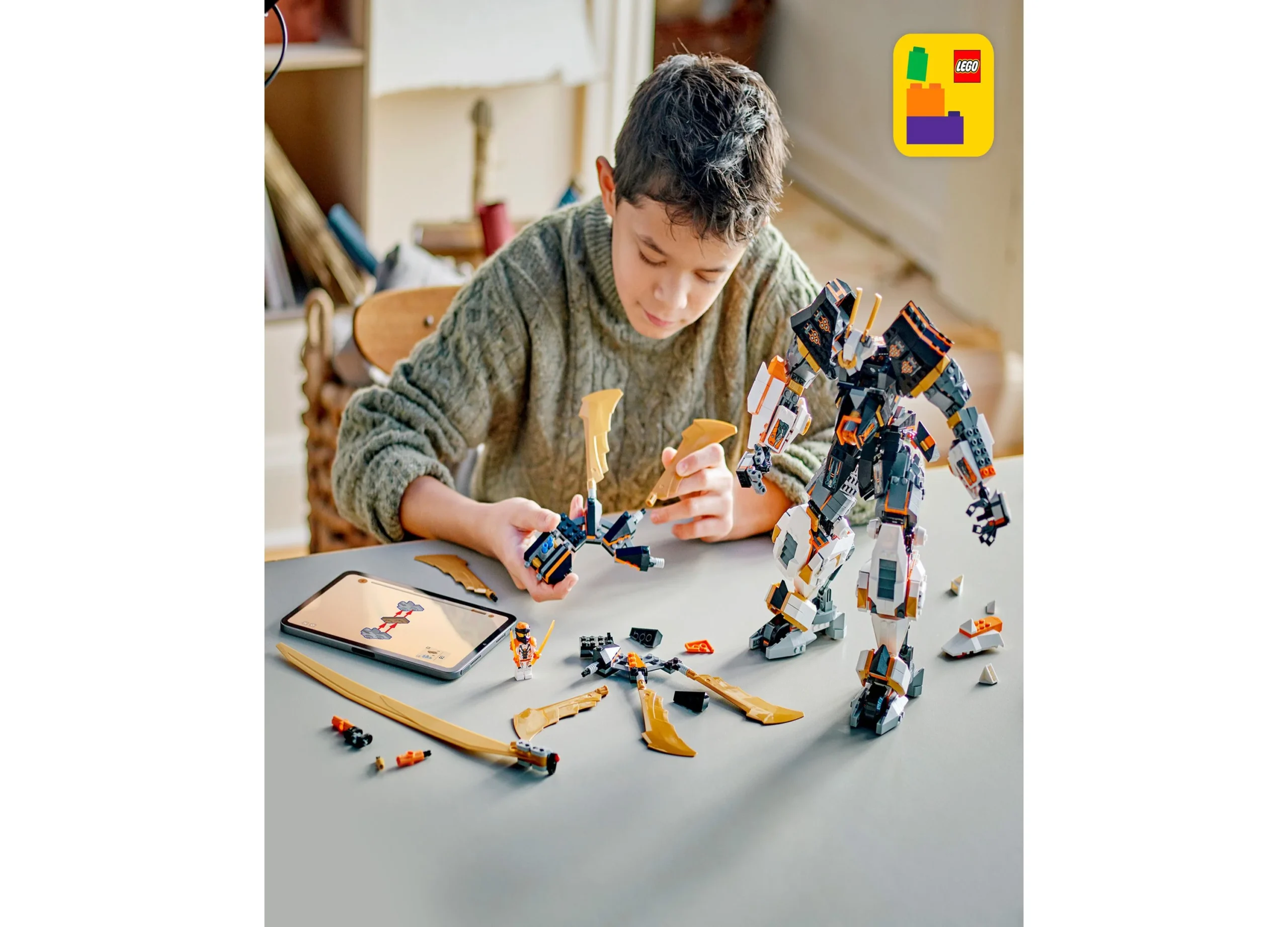 LEGO® Ninjago Titan Dragon Mech de Cole 71821 Juego de construcción - 1055 piezas - Imagen 5