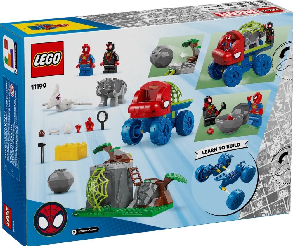 LEGO® Marvel Spidey y sus increíbles amigos Equipo Spidey Dino Crawler Rescue – 11199 - Imagen 4