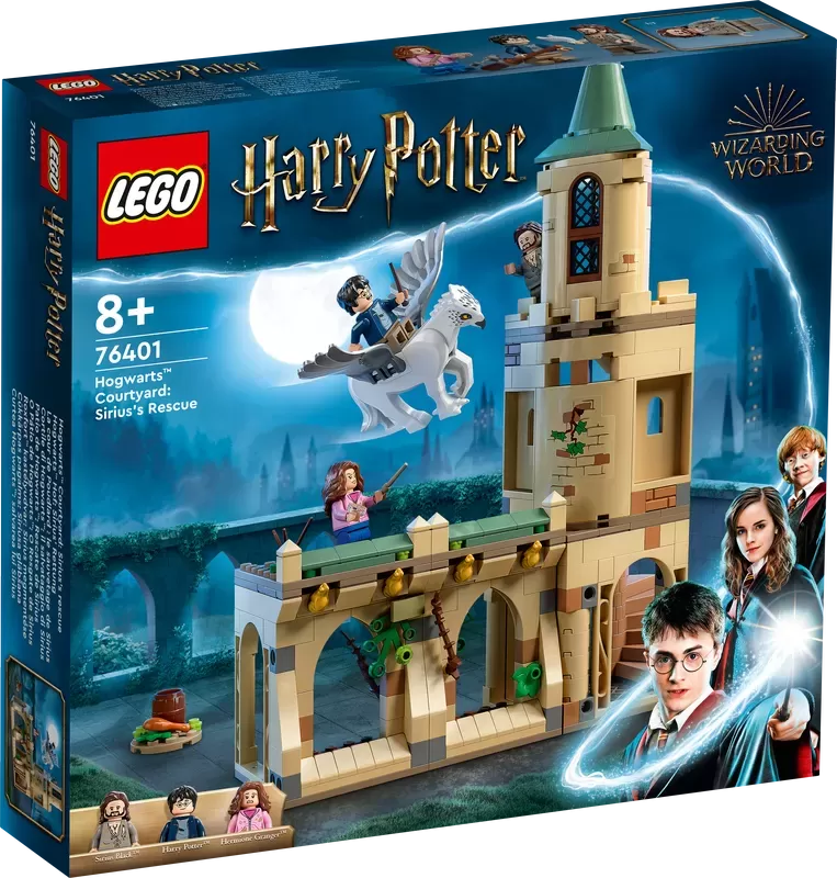 LEGO® 76401 PATIO DE HARRY POTTER™ HOGWARTS™: KIT DE CONSTRUCCIÓN DEL RESCATE DE SIRIUS - Imagen 2