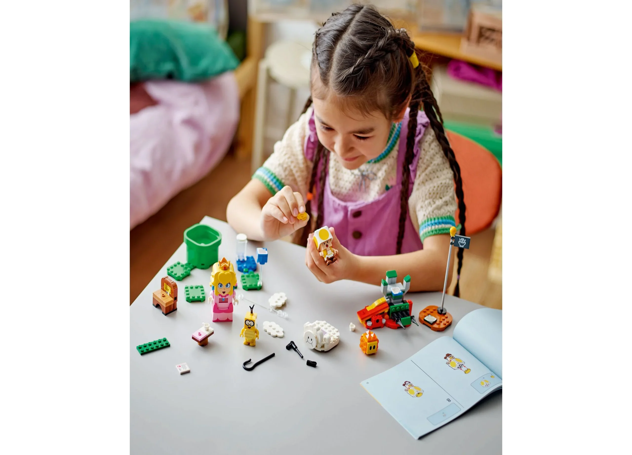 LEGO Super Mario Adventures con Juguete Interactivo Peach Princess 71441 - 208 Piezas - Imagen 4