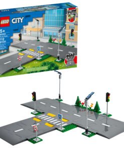 LEGO City Road Plates 60304 Kit de construcción - Crea tu propia ciudad (112 piezas)