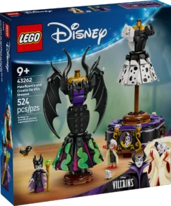 Alternative view of Lego | Vestidos de Maléfica y Cruella mágicos de moda de villanos de Disney 43262
