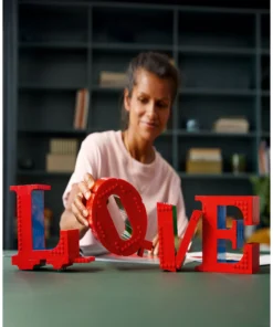 Alternative view of LEGO Art Love Kit de construcción de esculturas para adultos 31214 - Icono del arte pop