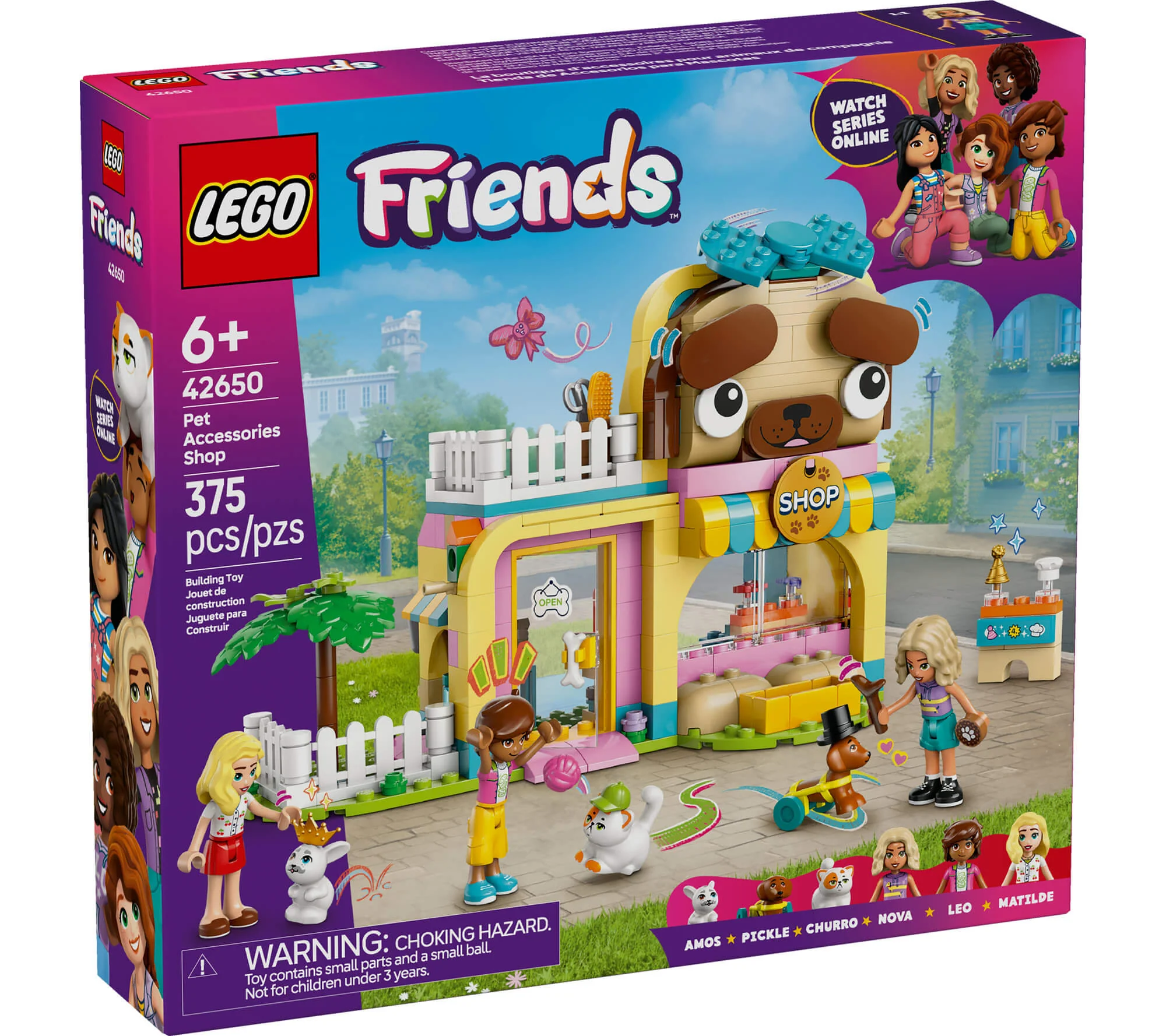 LEGO® Friends Tienda de accesorios para mascotas de 375 piezas Juego de construcción de juguetes 42650 - Imagen 2