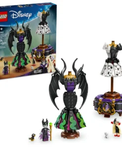 Lego | Vestidos de Maléfica y Cruella mágicos de moda de villanos de Disney 43262