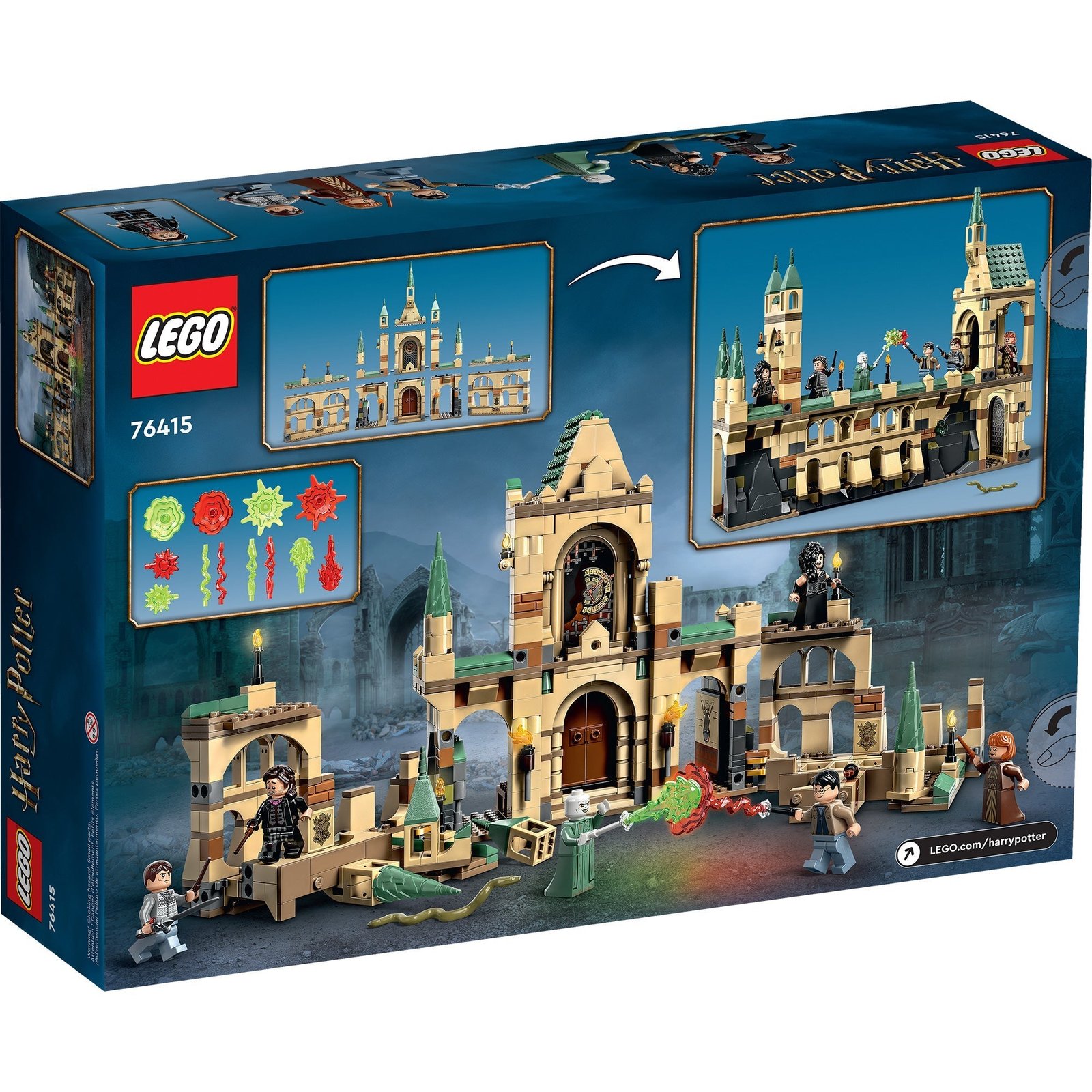 LEGO Harry Potter La Batalla de Hogwarts, 76415, Edades 9+, 730 Piezas - Imagen 3
