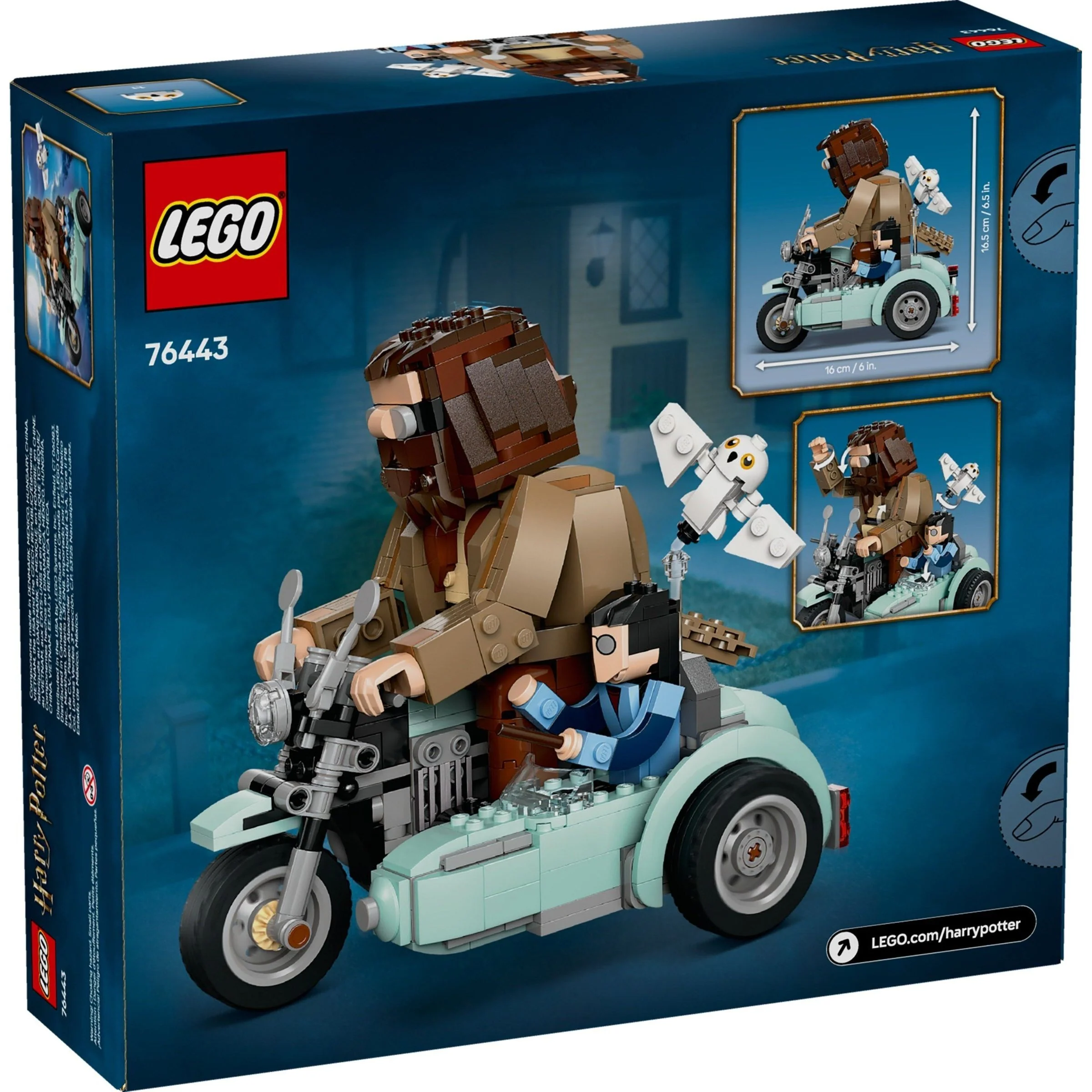 LEGO Harry Potter 76443 El Paseo en Moto de Hagrid y Harry - Imagen 3