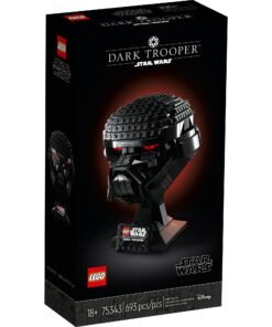 Alternative view of LEGO Star Wars Casco del Soldado Oscuro, 75343, mayores de 18 años, 693 piezas