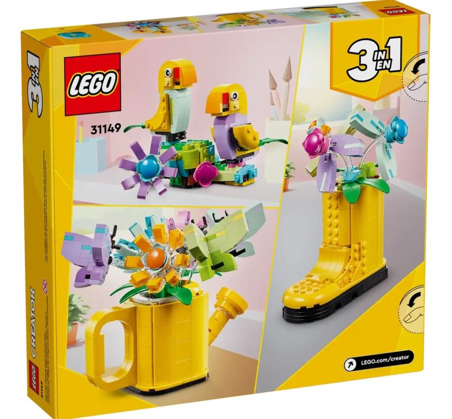 LEGO® Creator 3en1 Flores en Regadera – 31149 - Imagen 3