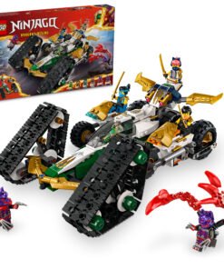 LEGO NINJAGO Vehículo combinado del Equipo Ninja 4 en 1 Set de construcción 71820