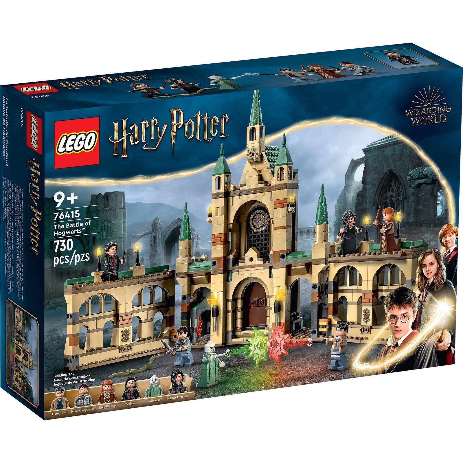 LEGO Harry Potter La Batalla de Hogwarts, 76415, Edades 9+, 730 Piezas - Imagen 2