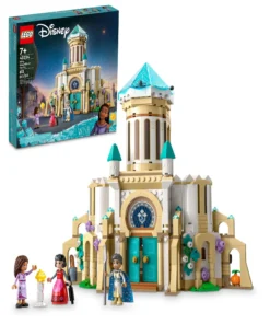 LEGO Disney Juego de construcción del castillo de Princess King Magnifico, 613 piezas