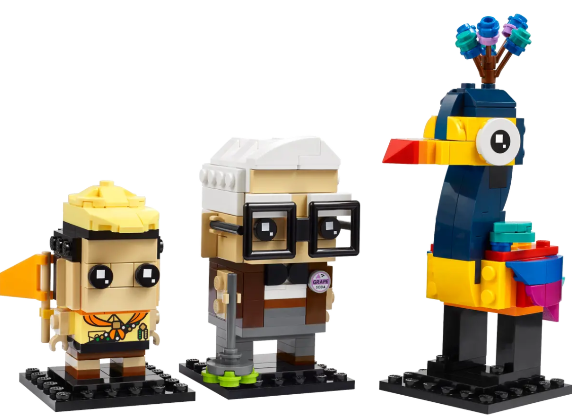LEGO® Brickheadz™ Disney® y Pixar Carl, Russell y Kevin – 40752