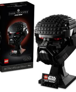 LEGO Star Wars Casco del Soldado Oscuro, 75343, mayores de 18 años, 693 piezas