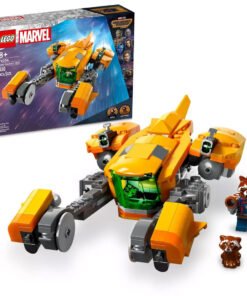 LEGO Marvel: Juego de construcción de naves de Baby Rocket, Guardianes de la Galaxia (76254)