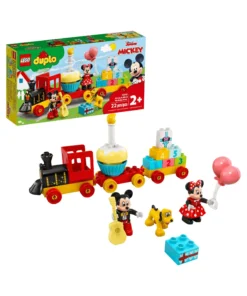LEGO DUPLO Disney Mickey y Minnie Tren de Cumpleaños 10941 - Set de 22 piezas