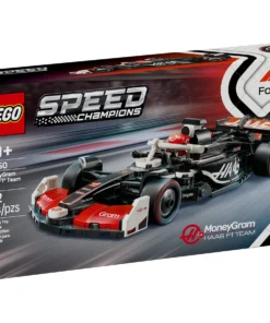 Alternative view of LEGO Speed ​​Champions MoneyGram Haas F1 VF-24 Kit de modelo de coche de carreras