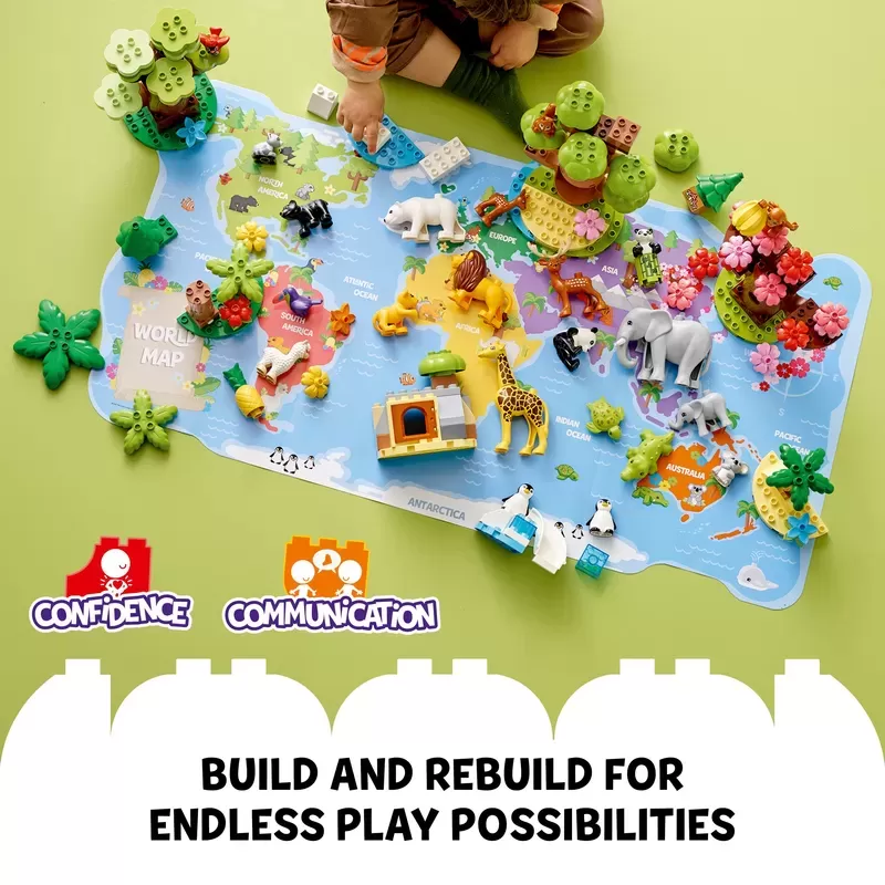 LEGO 10975 DUPLO ANIMALES SALVAJES DEL MUNDO - Imagen 13