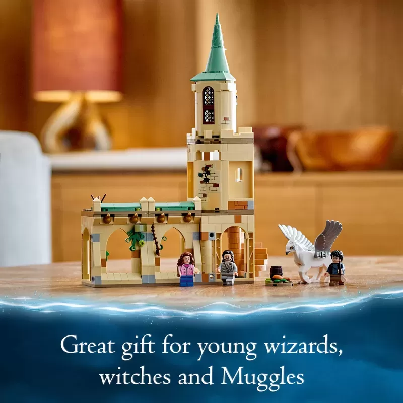 LEGO® 76401 PATIO DE HARRY POTTER™ HOGWARTS™: KIT DE CONSTRUCCIÓN DEL RESCATE DE SIRIUS - Imagen 4