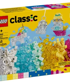 Alternative view of LEGO Classic Caja Mágica Transparente de 340 Piezas - Juego de Ladrillos de Construcción Coloridos