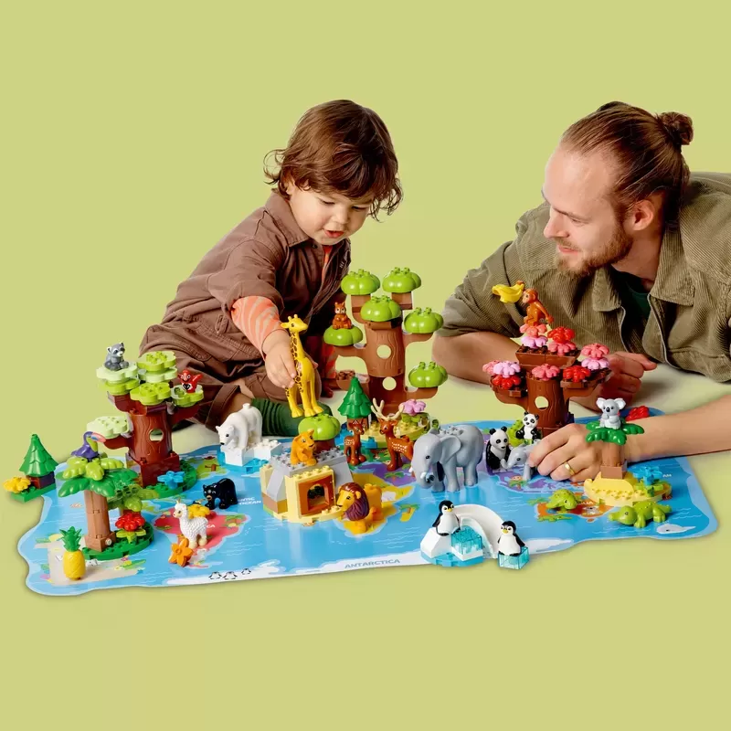 LEGO 10975 DUPLO ANIMALES SALVAJES DEL MUNDO - Imagen 9